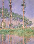 Claude Monet, Poplars,Pink Effect